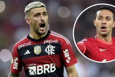 Arrascaeta e Thiago Alcântara 