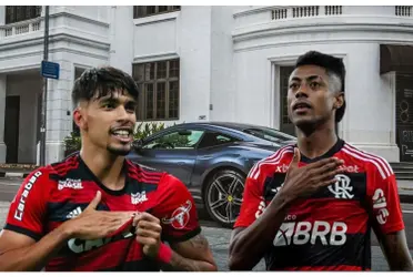 Atacante do Flamengo esbanja luxo com caríssimo automóvel