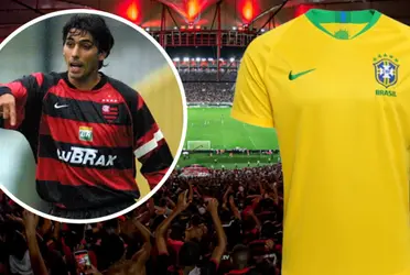 Athirson em ação pelo Flamengo
