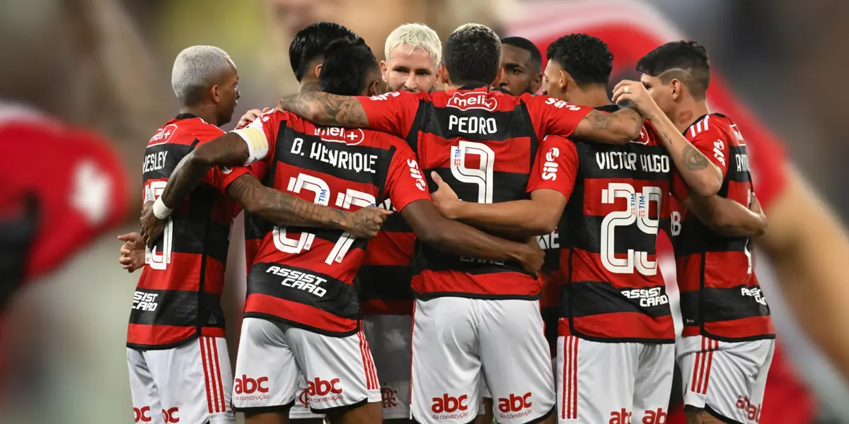 Bruno Henrique marcou o primeiro gol do time principal do Flamengo