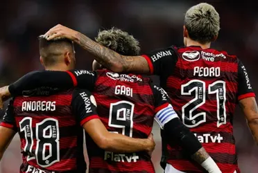 Em partida pela Libertadores, Andreas Pereira comemorou seu gol repetindo um momento icônico do Flamengo