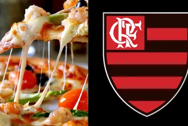 Jogador depois de ser campeão pelo Flamengo, vende pizza