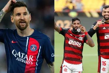 Jogador do Flamengo pode ir para o Inter de Miami porque Lionel Messi tem isso em mente