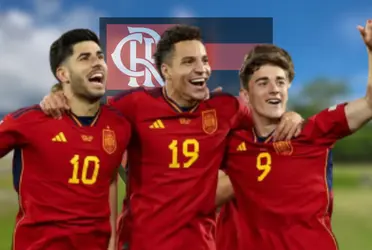 Jogadores da seleção espanhola