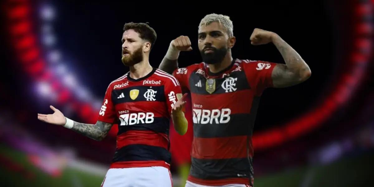 Léo Pereira e Gabigol