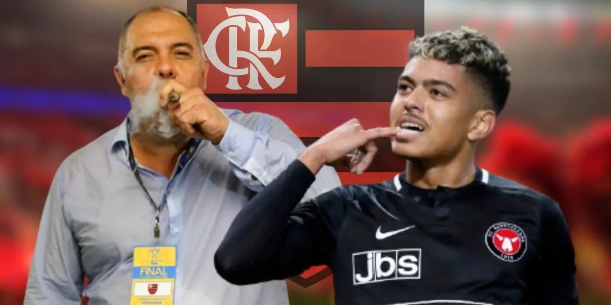 Marcos Braz e Evander