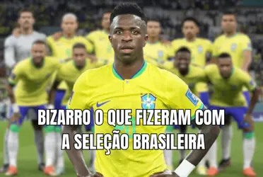 O jogador brasileiro saiu machucado aos 25 minutos do primeiro tempo