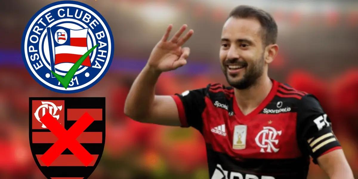 O jogador deixou o clube que foi ídolo e vai ao Bahia