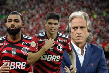 O jogador é titular absoluto do Flamengo e não terá sua saída facilitada