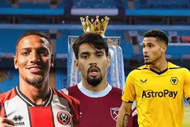 O jogador está na sua primeira temporada no futebol inglês