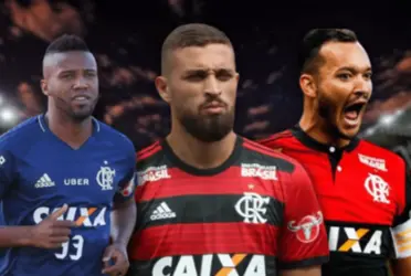 O jogador teve uma boa passagem pelo Flamengo em 2017