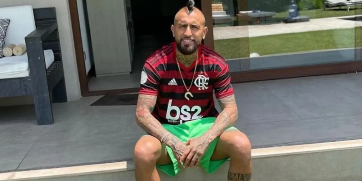 Paixão de Vidal pelo Flamengo começou com um companheiro que hoje joga no Corinthians