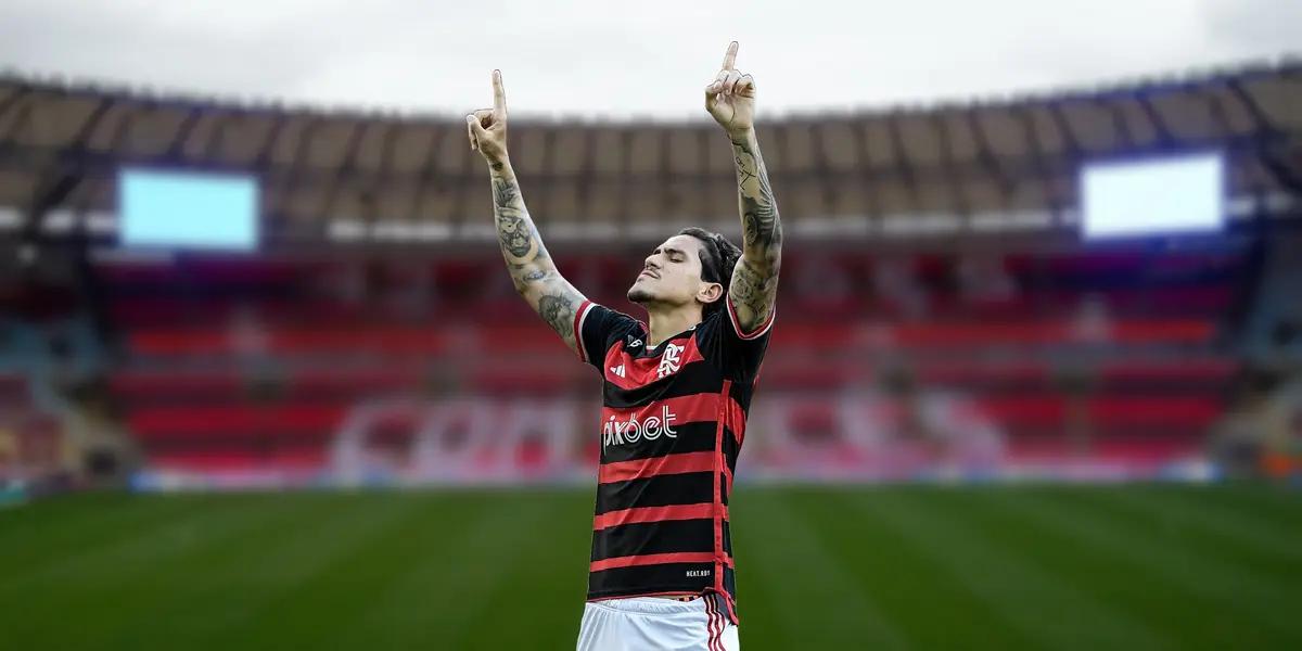 Pedro, atacante do Flamengo