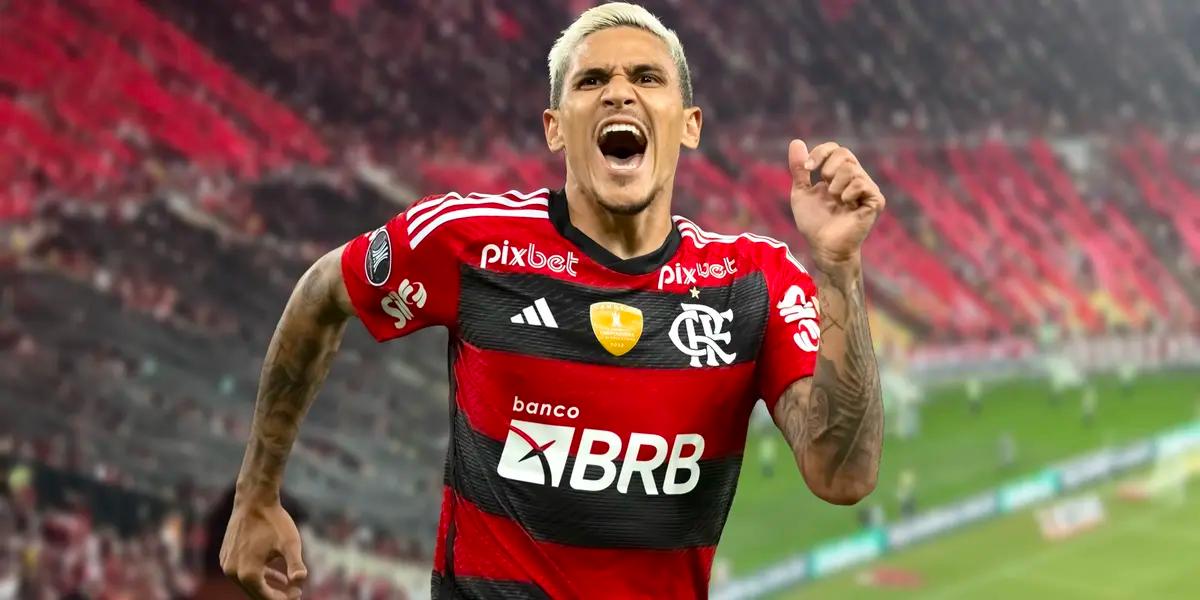 Pedro, atacante do Flamengo