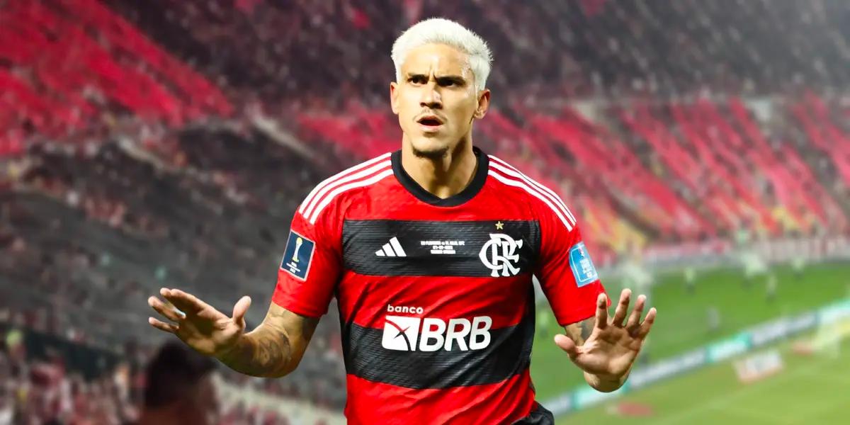 Pedro, atacante do Flamengo