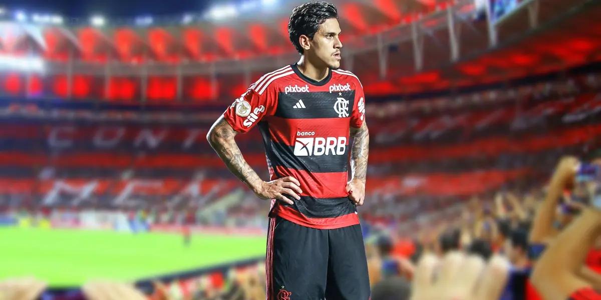 Pedro, atacante do Flamengo