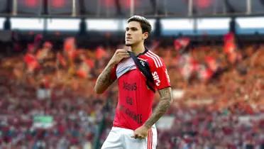 Pedro, atacante do Flamengo