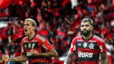 Pedro e Gabigol, atacantes do Flamengo