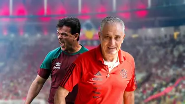 Tite e Fernando Diniz, técnicos de Flamengo e Fluminense