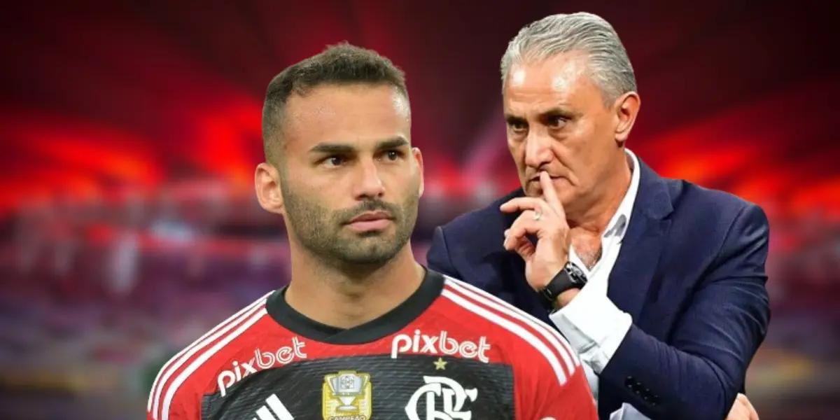 Tite e Thiago Maia