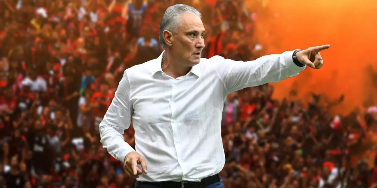 Tite, treinador do Flamengo