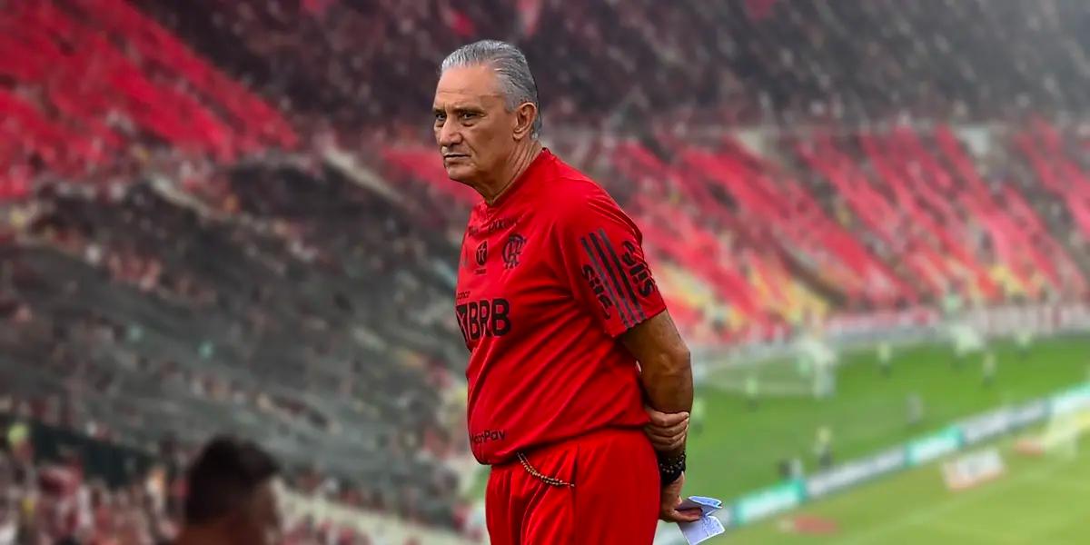 Tite, treinador do Flamengo