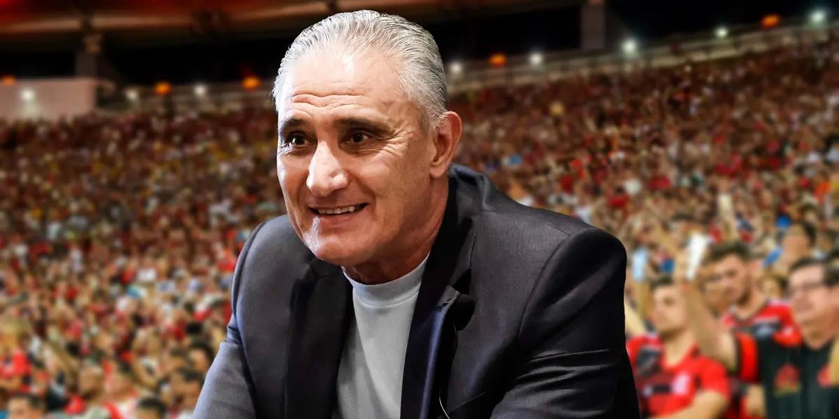 Tite, treinador do Flamengo