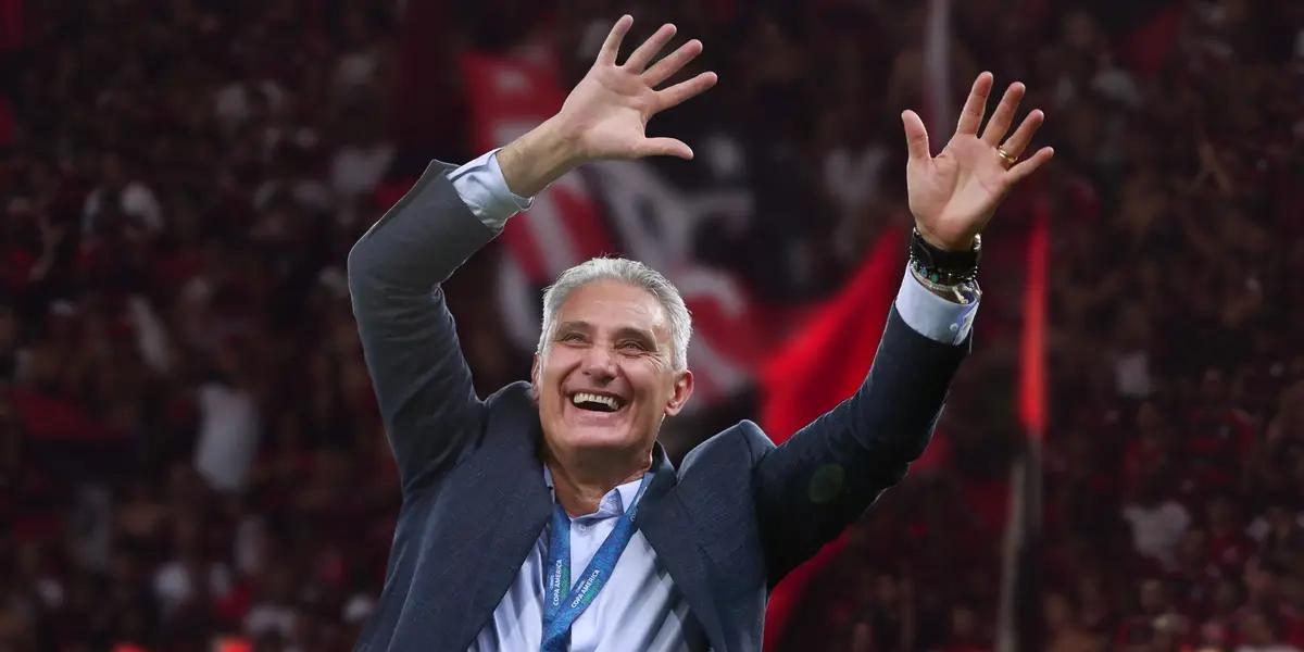 Tite, treinador do Flamengo