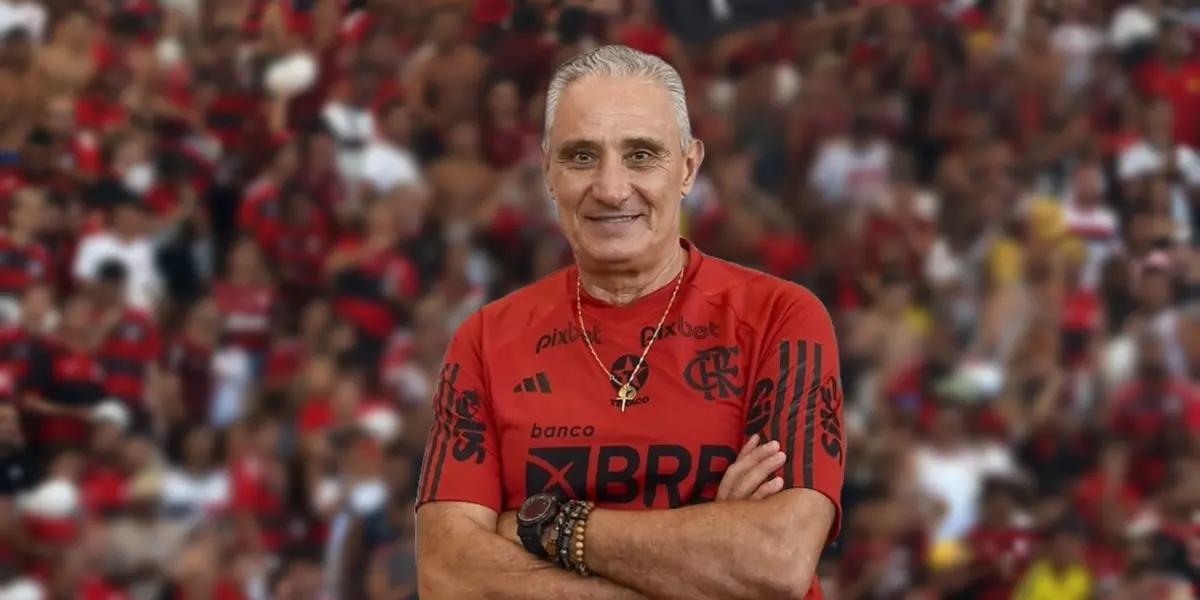 Tite, treinador do Flamengo