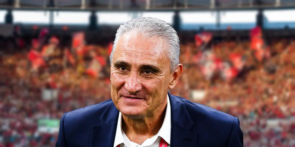 Tite, treinador do Flamengo