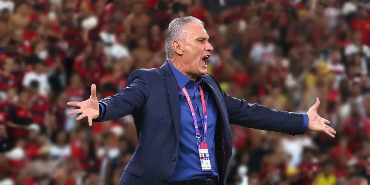 Tite, treinador do Flamengo