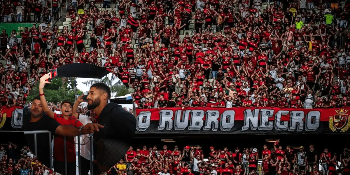 A torcida mostrou realmente que está com o time na reta final