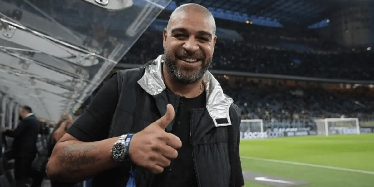 Adriano Imperador seria comentarista da final da Champions mas não compareceu