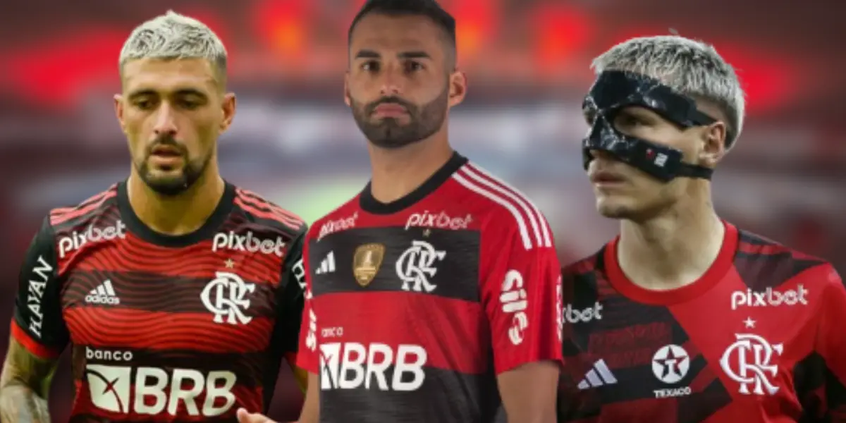 Arrascaeta, Thiago Maia e Varela