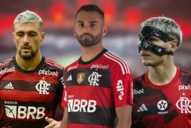 Arrascaeta, Thiago Maia e Varela