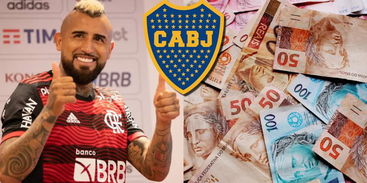 Arturo Vidal é um dos jogadores que o Boca Juniors quer, mas seu salario é preocupante