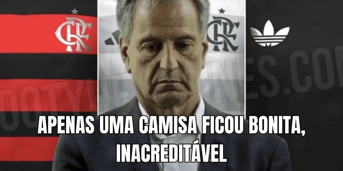 As três camisas rubro-negras foram vazadas e a torcida curtiu