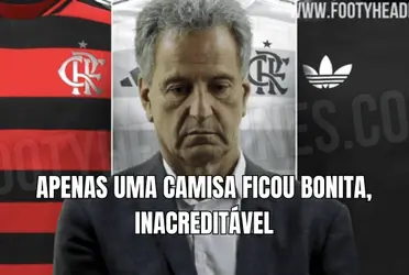 As três camisas rubro-negras foram vazadas e a torcida curtiu