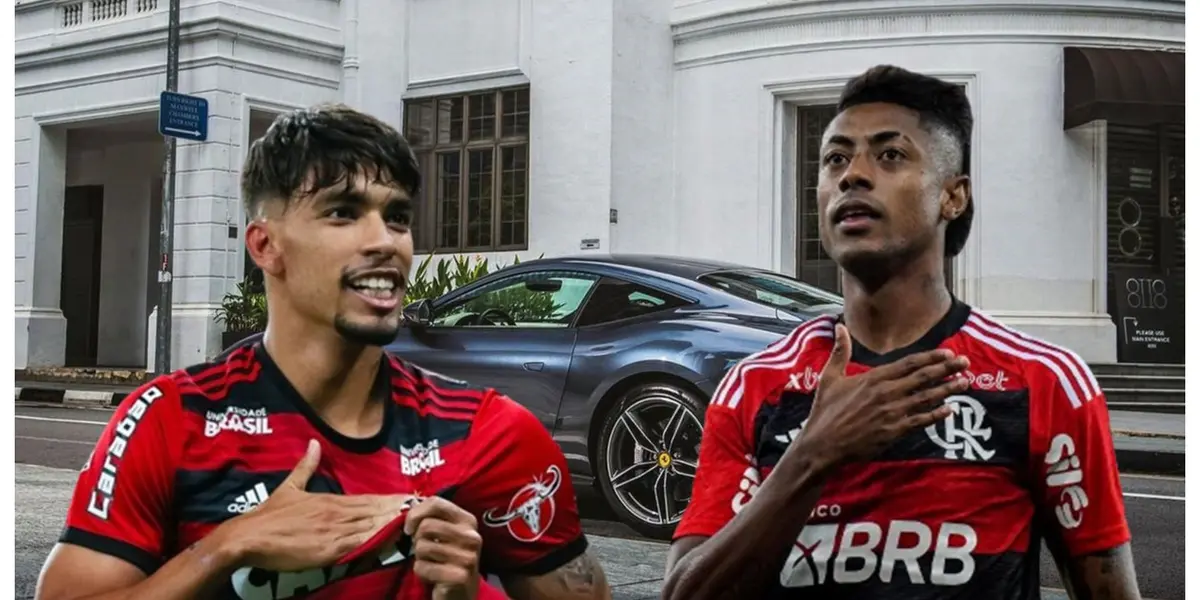 Atacante do Flamengo esbanja luxo com caríssimo automóvel