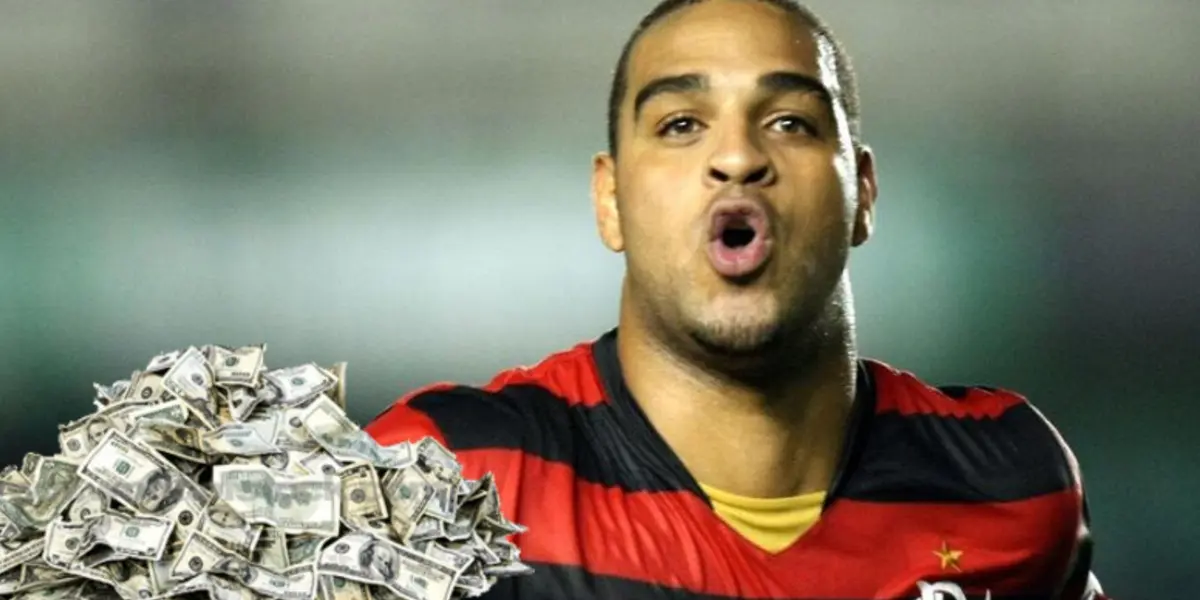 Atacante passou pelo Flamengo em época de auge de Adriano Imperador