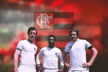 Beckenbauer. Pelé e Chinaglia pelo New York Cosmos