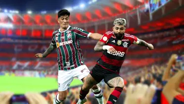 Cano e Gabigol, atacantes do Fluminense e do Flamengo