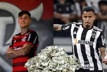 Com alto valor de venda, Atlético Mineiro impõe valor milionário sob Allan e dificulta transações com Flamengo.