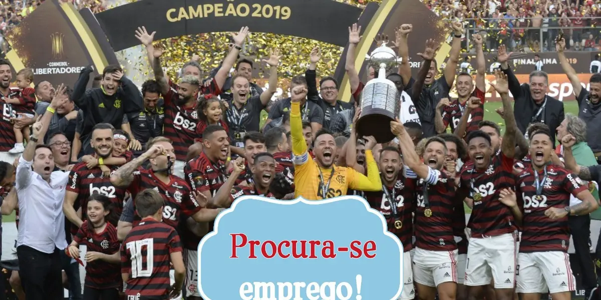 Com possibilidade de ser campeão com o Flamengo novamente, Jorge Jesus optou pelo dinheiro e agora está livre no mercado.