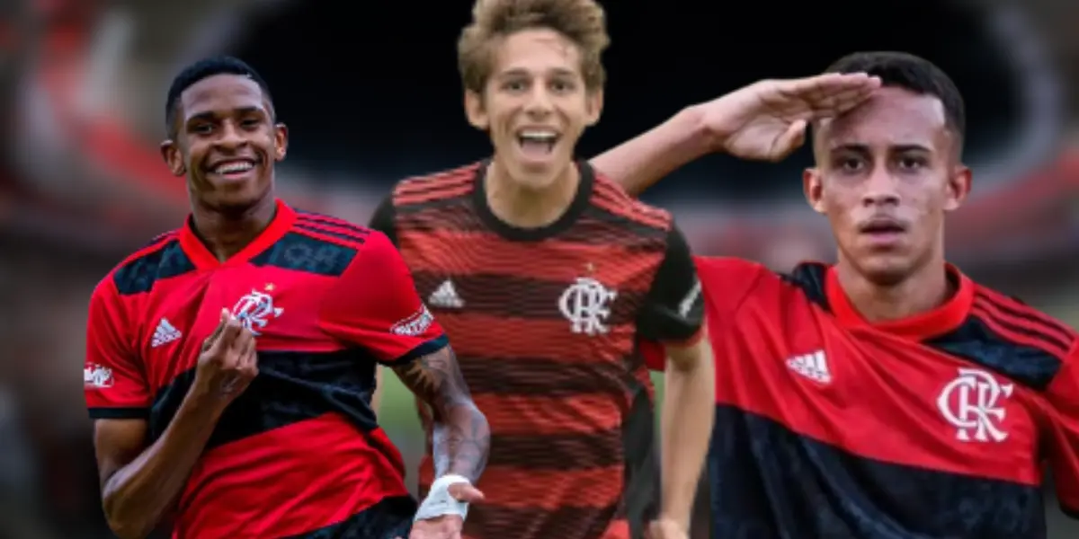 Craques da base do Flamengo