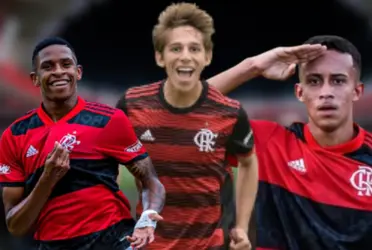 Craques da base do Flamengo