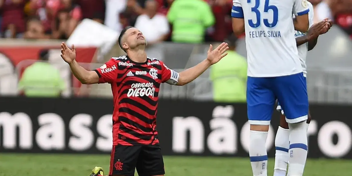 Diego Ribas deixou o gramado do Marcanã bastante emocionado e oficializou o anuncio que Gabi será o camisa 10 do Flamengo em 2023