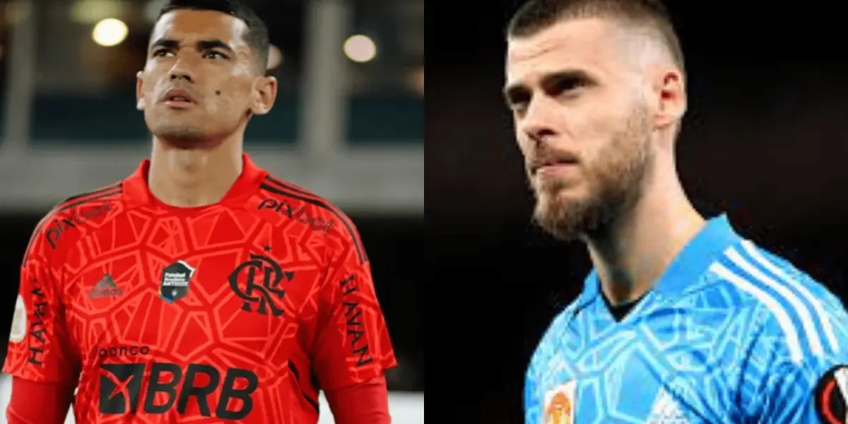 Diferença salarial entre o Goleiro Santos do Flamengo é absurda em comparação aos goleiros da Premier League