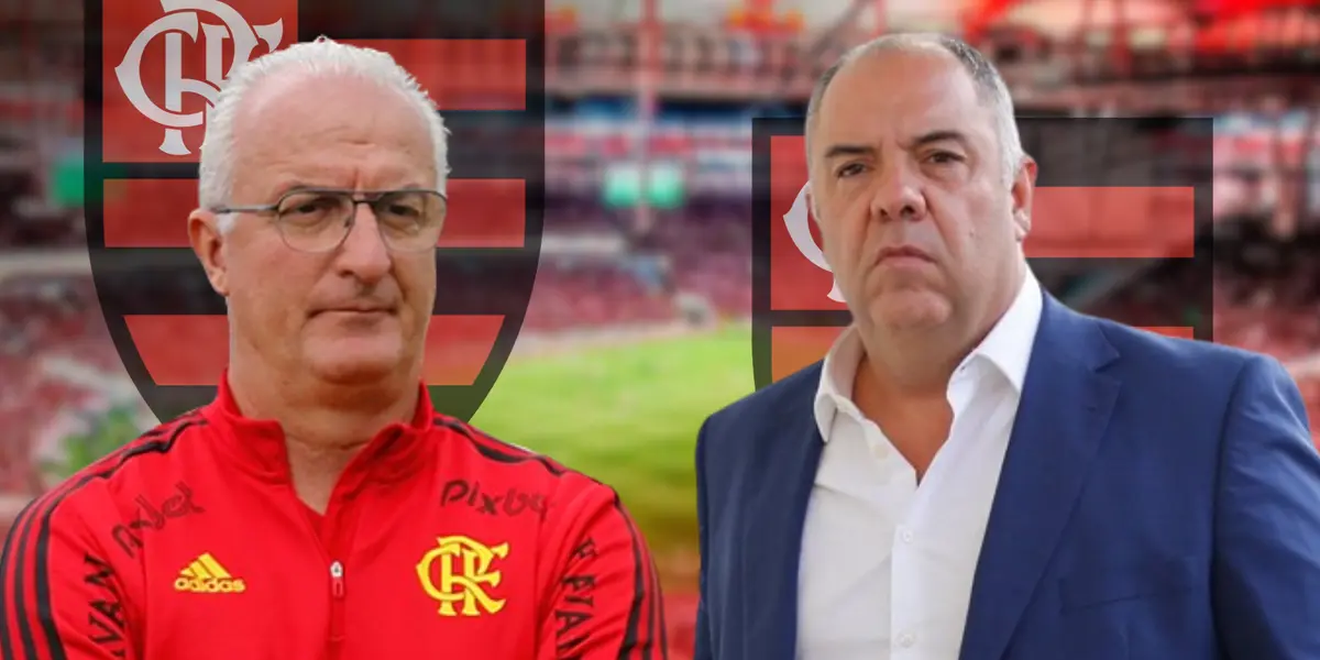 Dorival Júnior e Marcos Braz