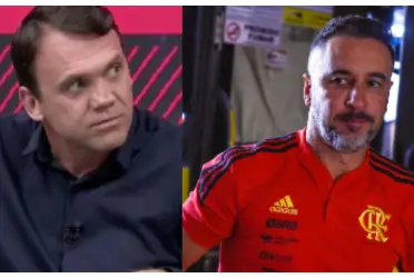 Ele não perdoou atual momento e aproveitou para alfinetar o treinador do Mengão